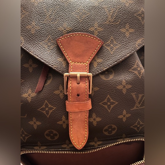 VINTAGE Authentic Louis Vuitton Montisouris GM Backpack with Dust bag - Picture 16 of 16